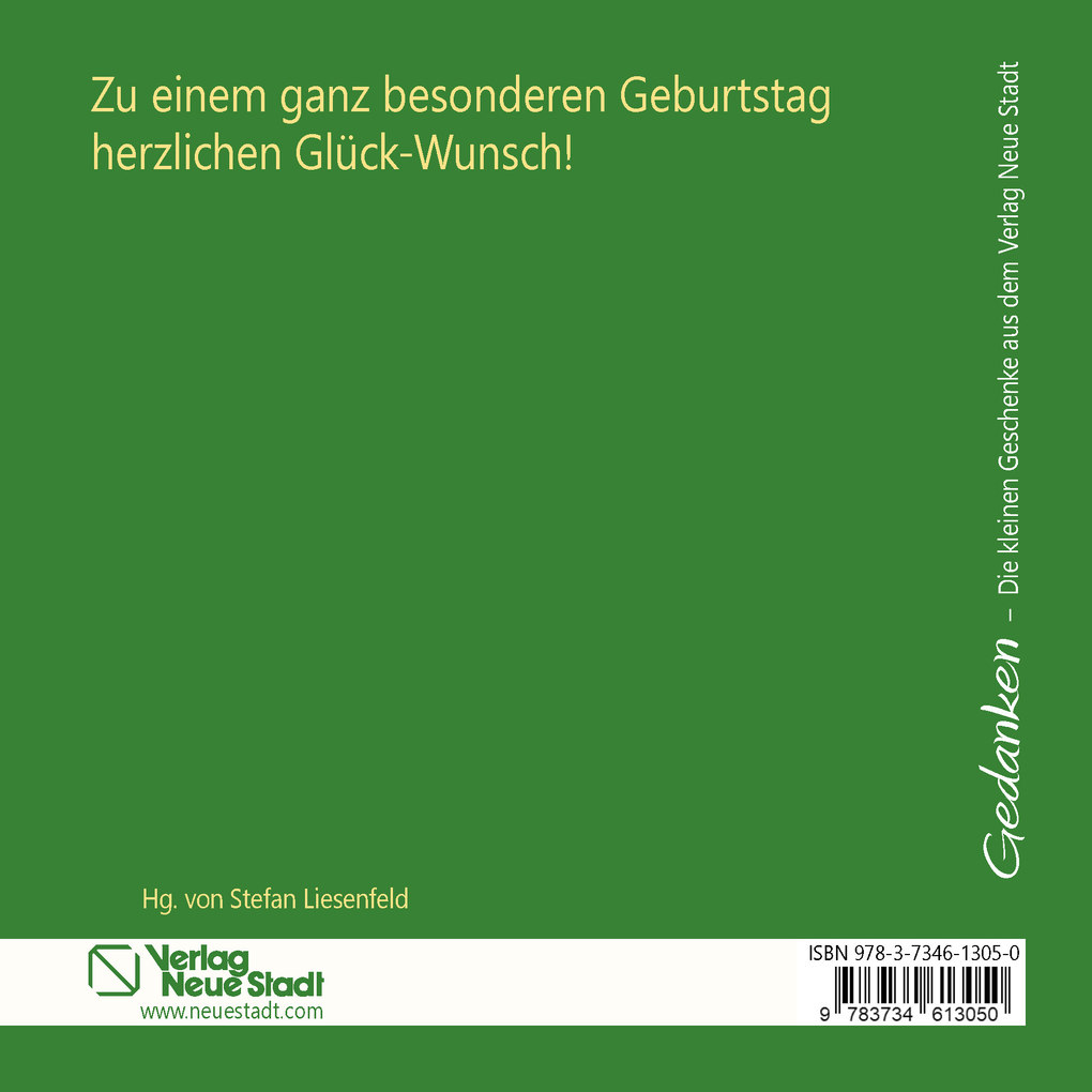 Weitere Ansicht: Glück-Wunsch zum 85.