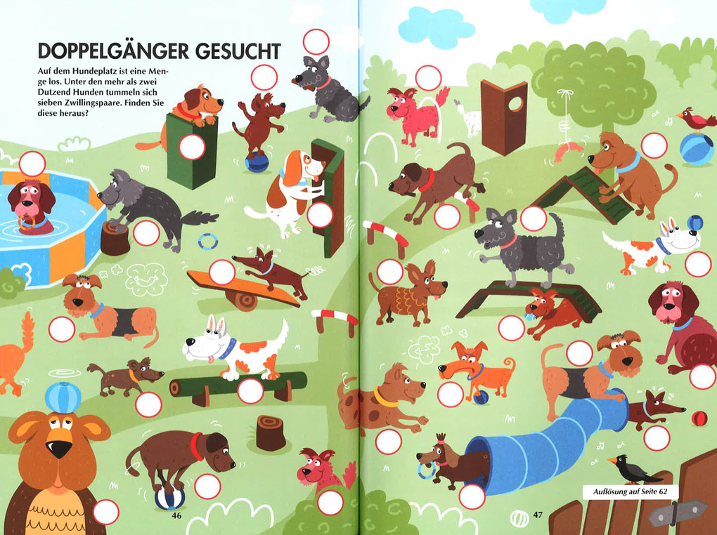 Weitere Ansicht: Das Rätselbuch für Hundefans | Ursula Herrmann, Wolfgang Berke