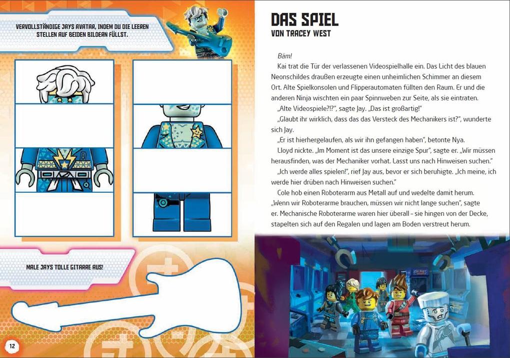Weitere Ansicht: LEGO® Ninjago® - Rätselspaß für mutige Ninja
