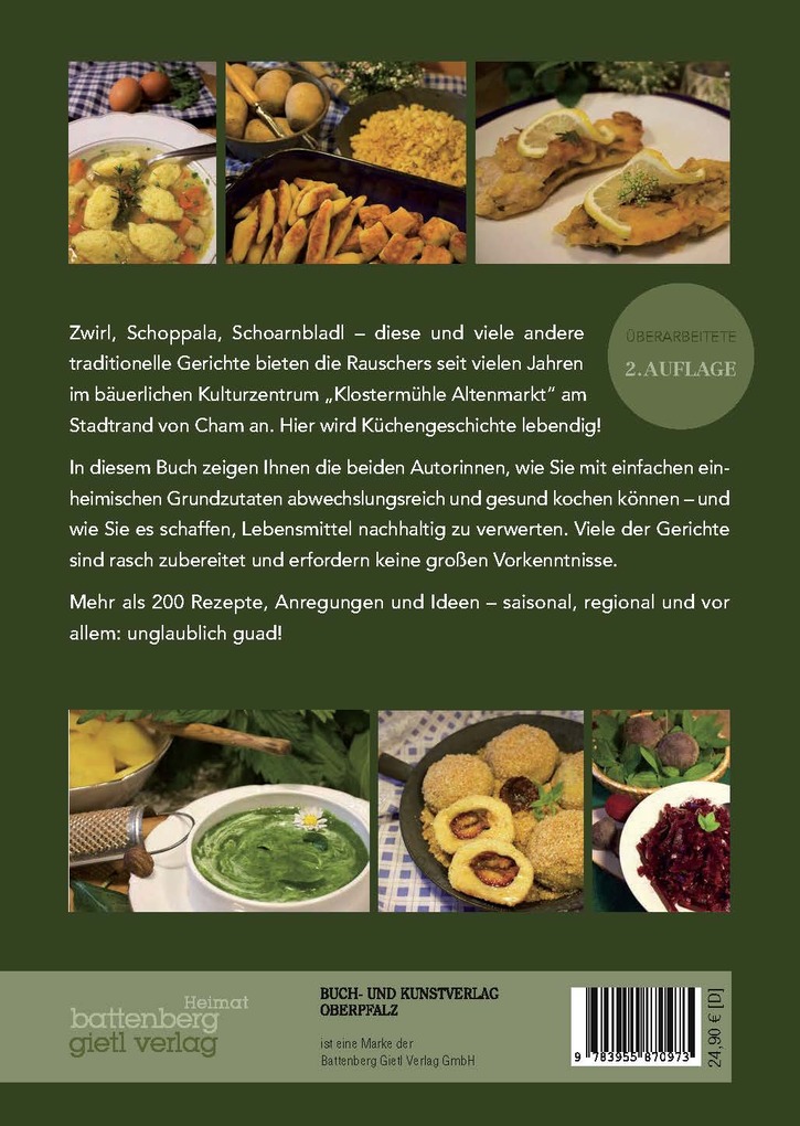 Weitere Ansicht: Großes Oberpfälzer Kochbuch | Theresa Rauscher, Melanie Rauscher