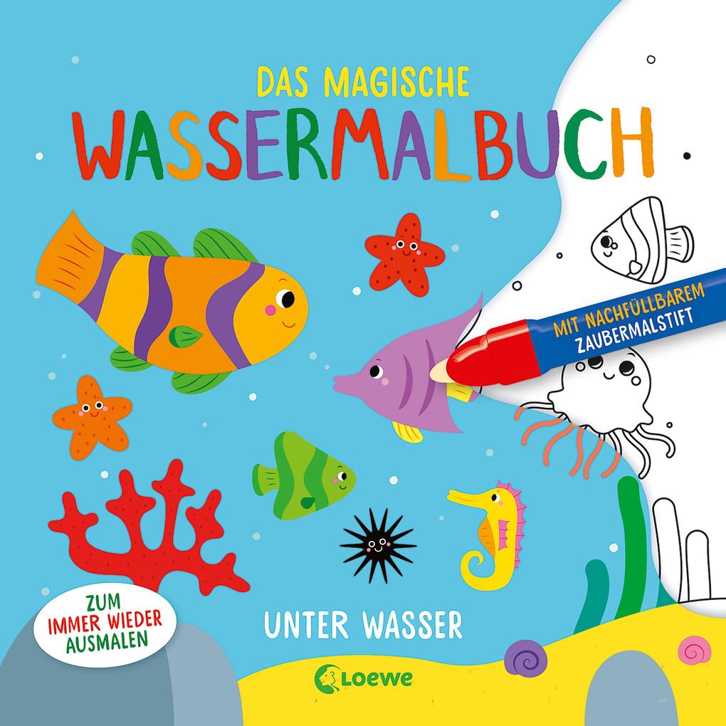Produktbild: Das magische Wassermalbuch - Unter Wasser