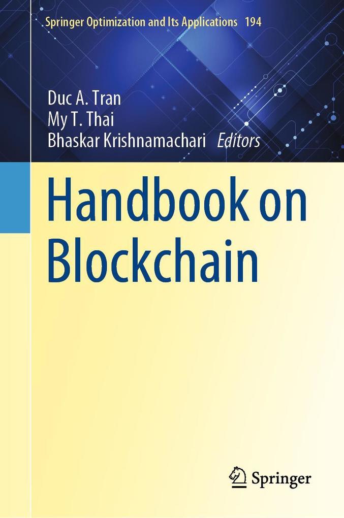 Produktbild: Handbook on Blockchain