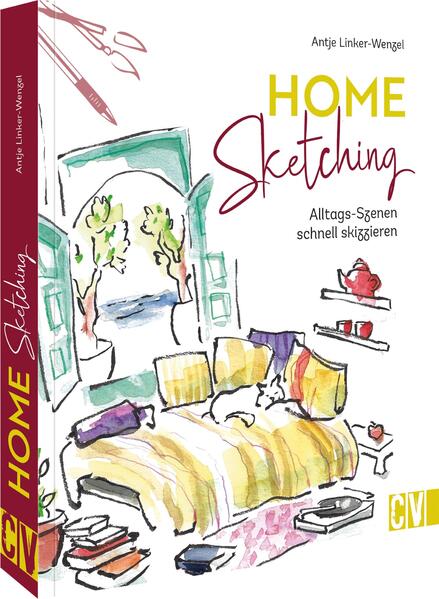 Produktbild: Home Sketching | Antje Linker-Wenzel