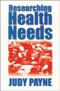 Researching Health Needs: A Community-Based Approach als Buch (gebunden)