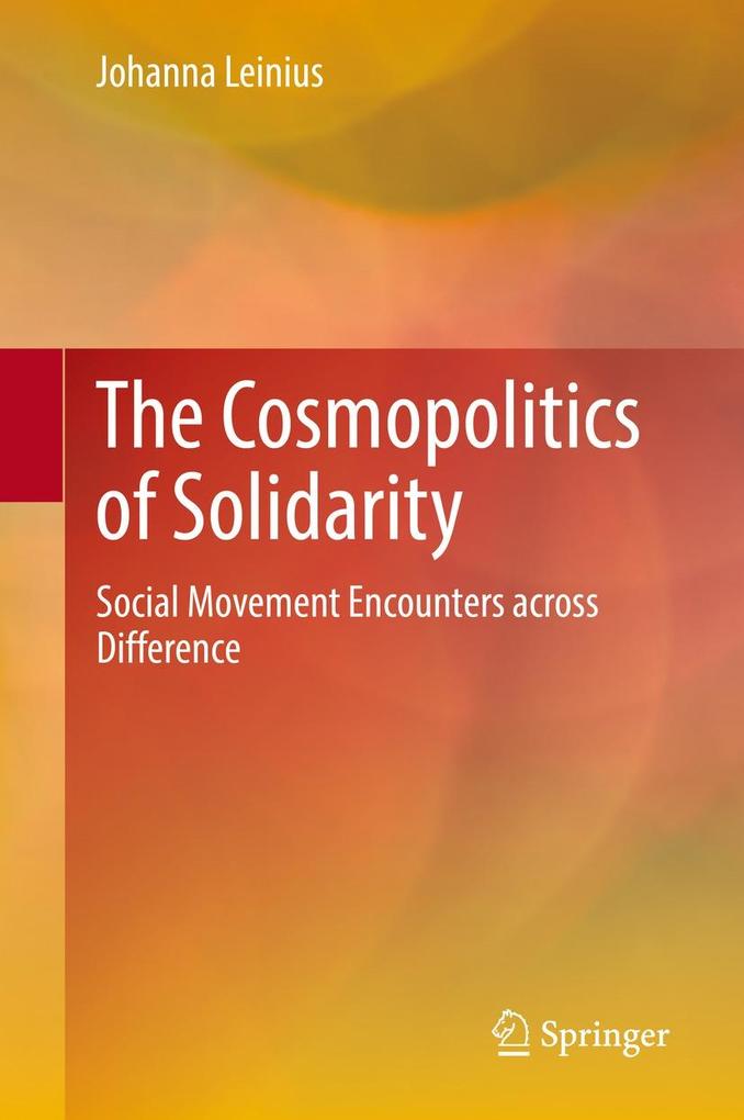 Produktbild: The Cosmopolitics of Solidarity | Johanna Leinius