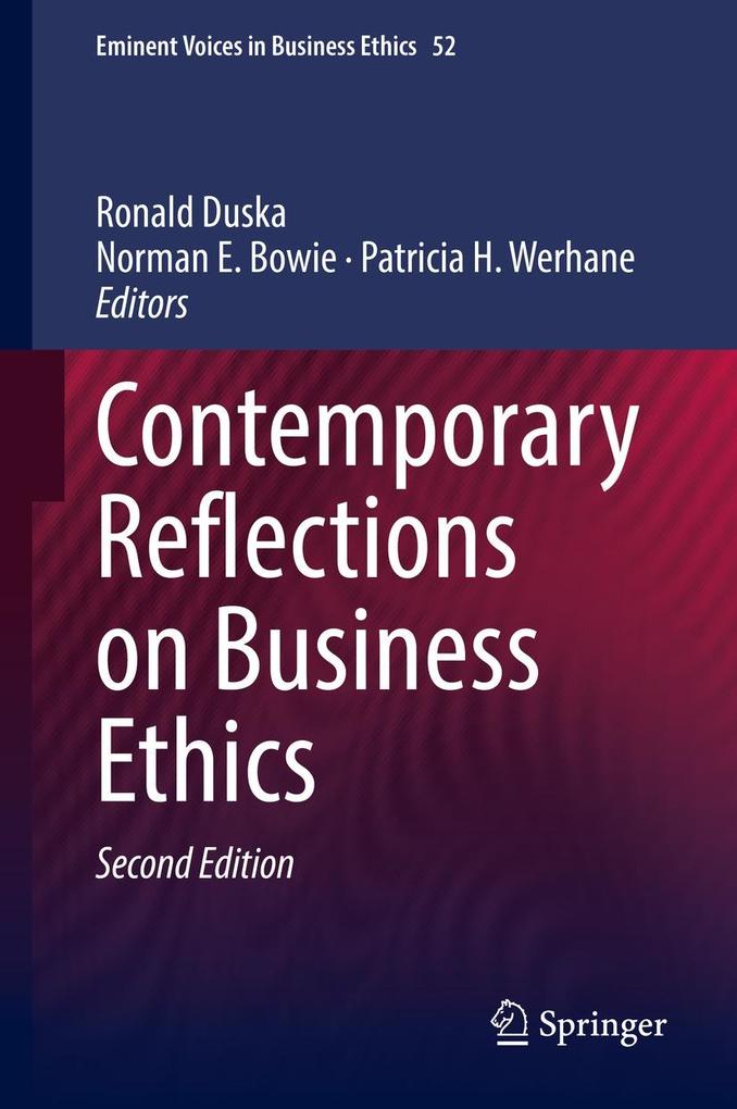 Produktbild: Contemporary Reflections on Business Ethics | Ronald Duska