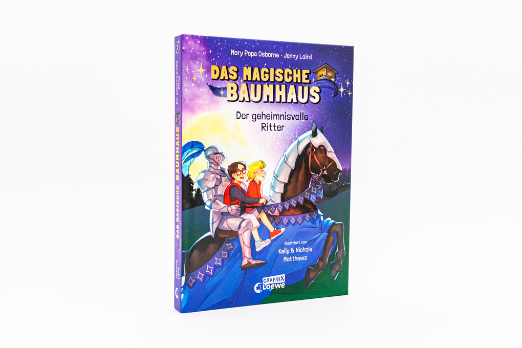 Weitere Ansicht: Das magische Baumhaus (Comic-Buchreihe, Band 2) - Der geheimnisvolle Ritter | Mary Pope Osborne, Jenny Laird