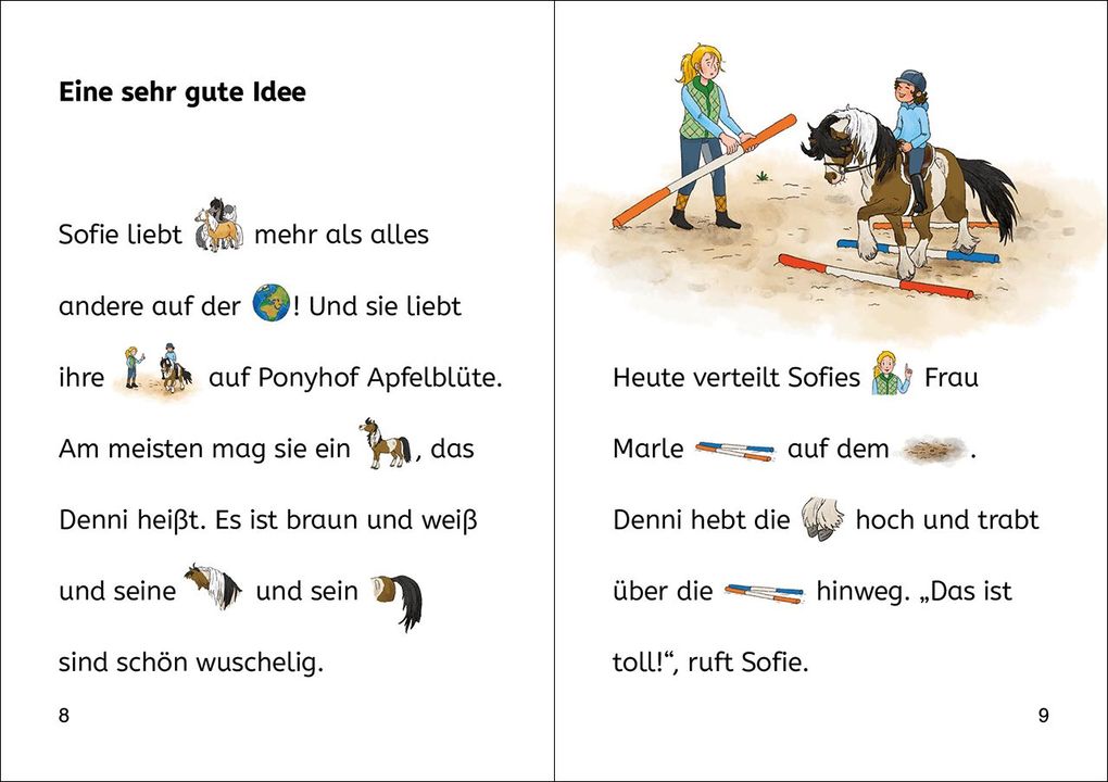 Weitere Ansicht: Bildermaus - Willkommen auf Ponyhof Apfelblüte | Pippa Young