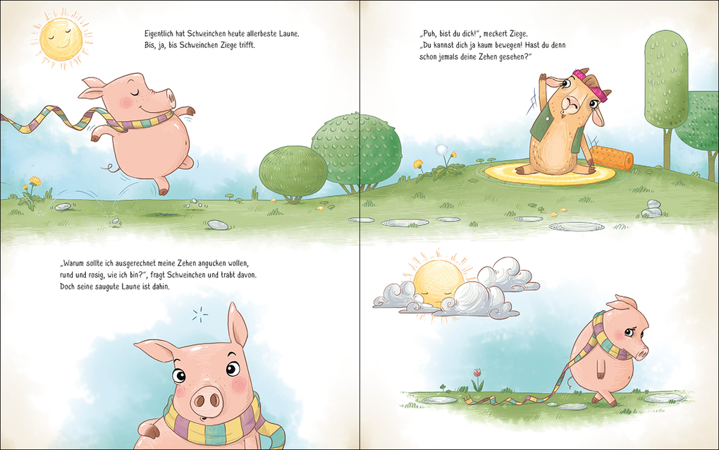 Weitere Ansicht: Voll gemein, sagt das Schwein | Katja Reider