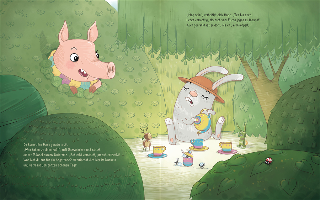 Weitere Ansicht: Voll gemein, sagt das Schwein | Katja Reider