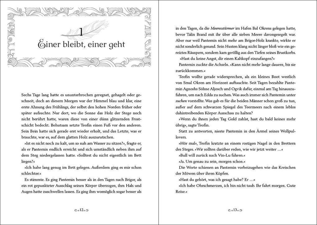 Weitere Ansicht: Die Silbermeer-Saga (Band 3) - Das Schwebende Schiff | Katharina Hartwell