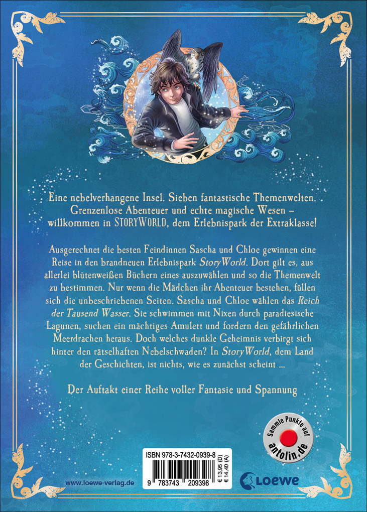 Weitere Ansicht: StoryWorld (Band 1) - Amulett der Tausend Wasser | Sabrina J. Kirschner