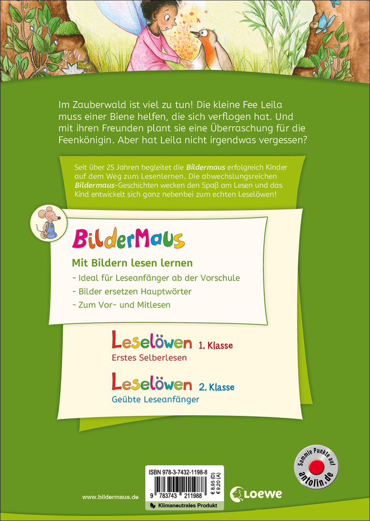 Weitere Ansicht: Bildermaus - Die kleine Fee im Zauberwald | Annette Moser