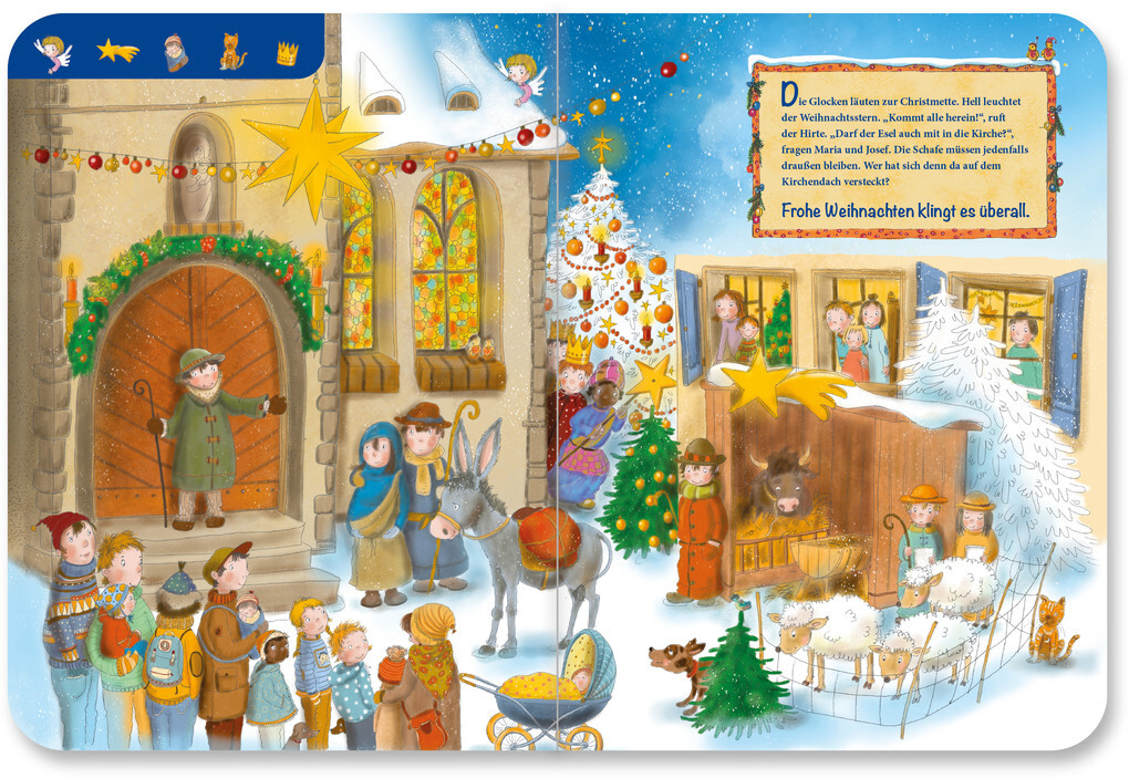 Weitere Ansicht: Weihnachts-Wimmelbuch | Birgit Gröger