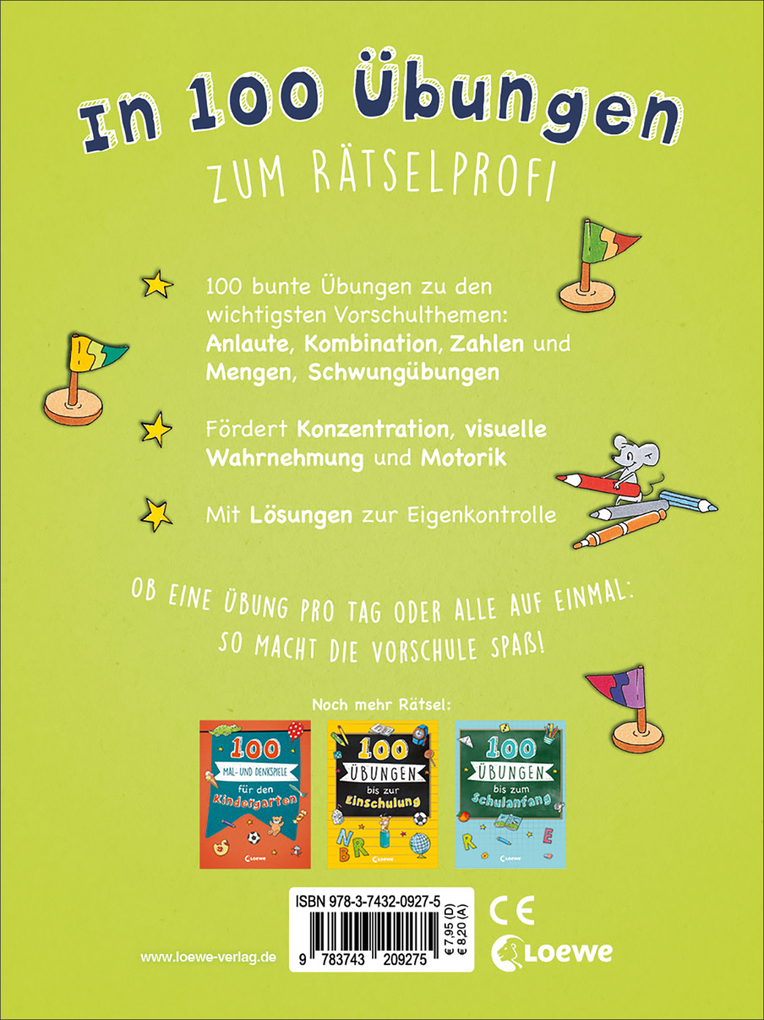 Weitere Ansicht: 100 Mal- und Logikspiele für die Vorschule
