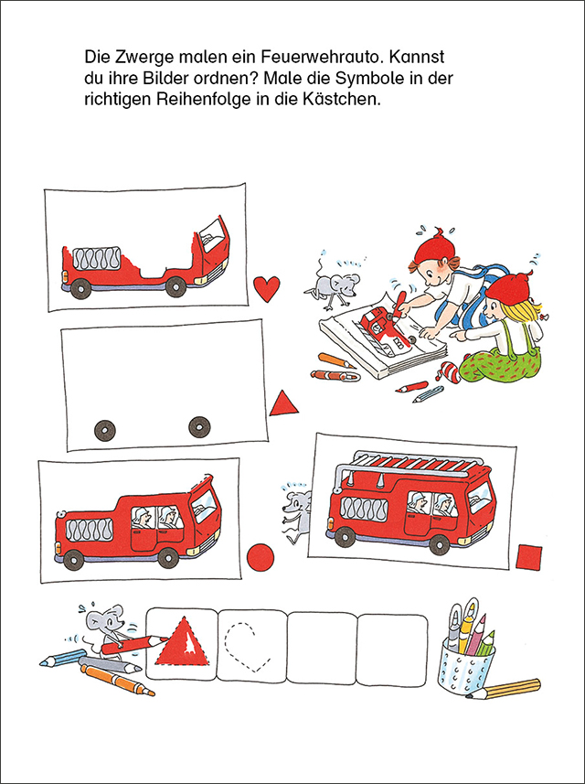 Weitere Ansicht: 100 Mal- und Logikspiele für die Vorschule