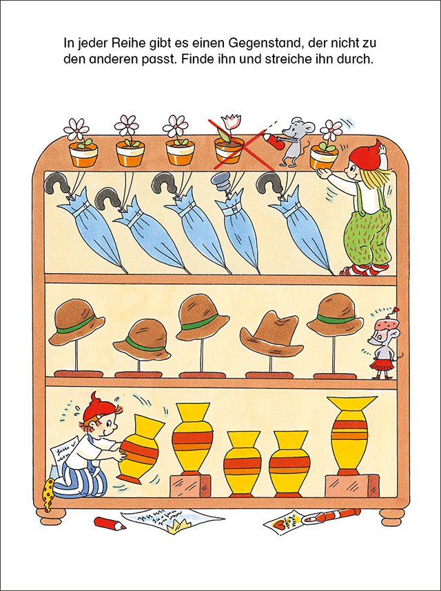 Weitere Ansicht: 100 Mal- und Logikspiele für die Vorschule