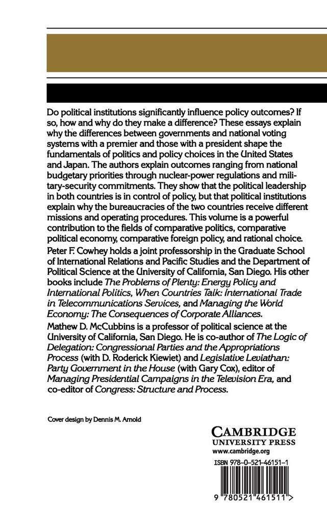 Weitere Ansicht: Structure and Policy in Japan and the United States