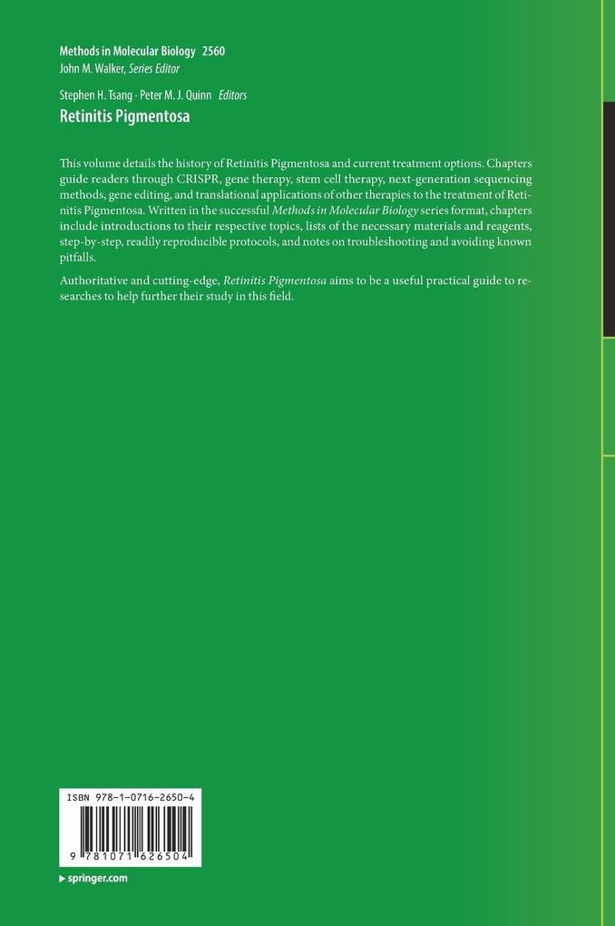 Weitere Ansicht: Retinitis Pigmentosa