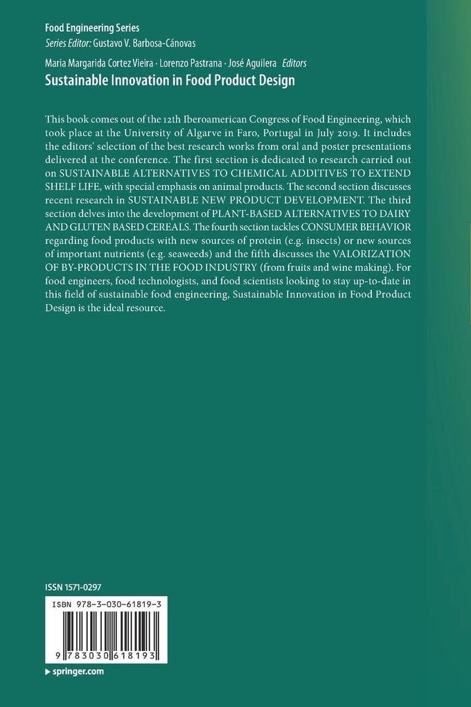 Weitere Ansicht: Sustainable Innovation in Food Product Design