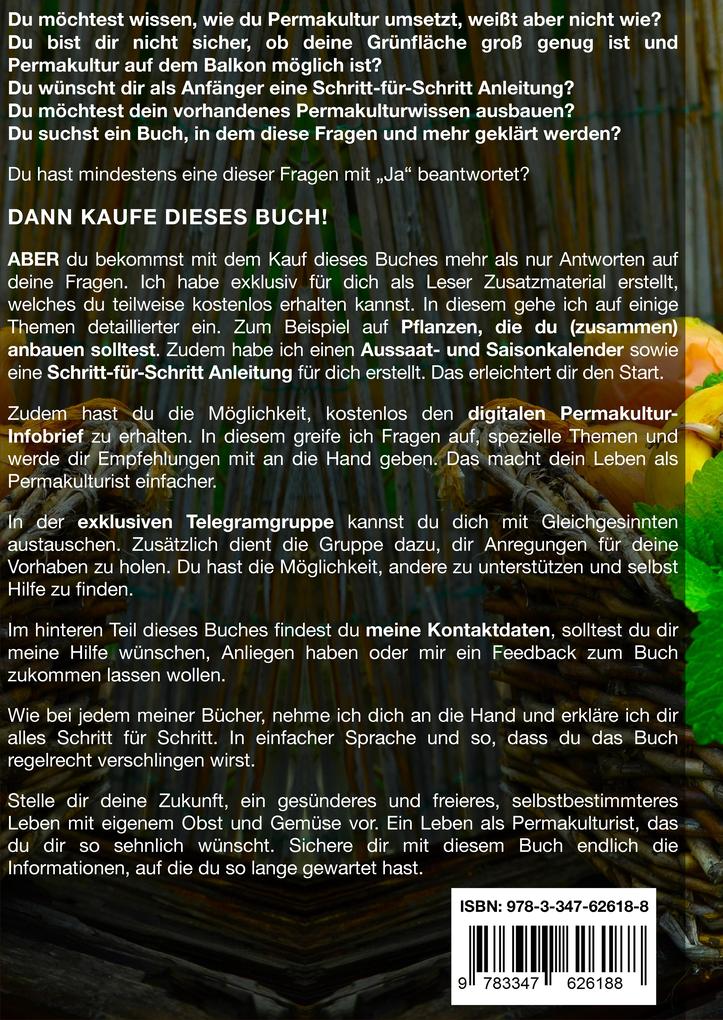 Weitere Ansicht: Geheimnis Permakultur | Martin Schneider