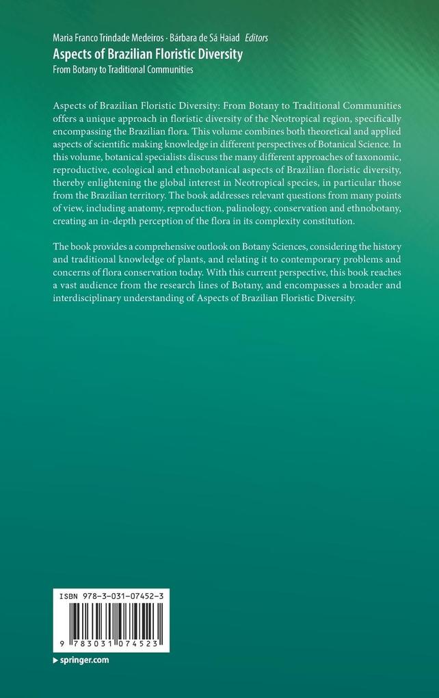 Weitere Ansicht: Aspects of Brazilian Floristic Diversity