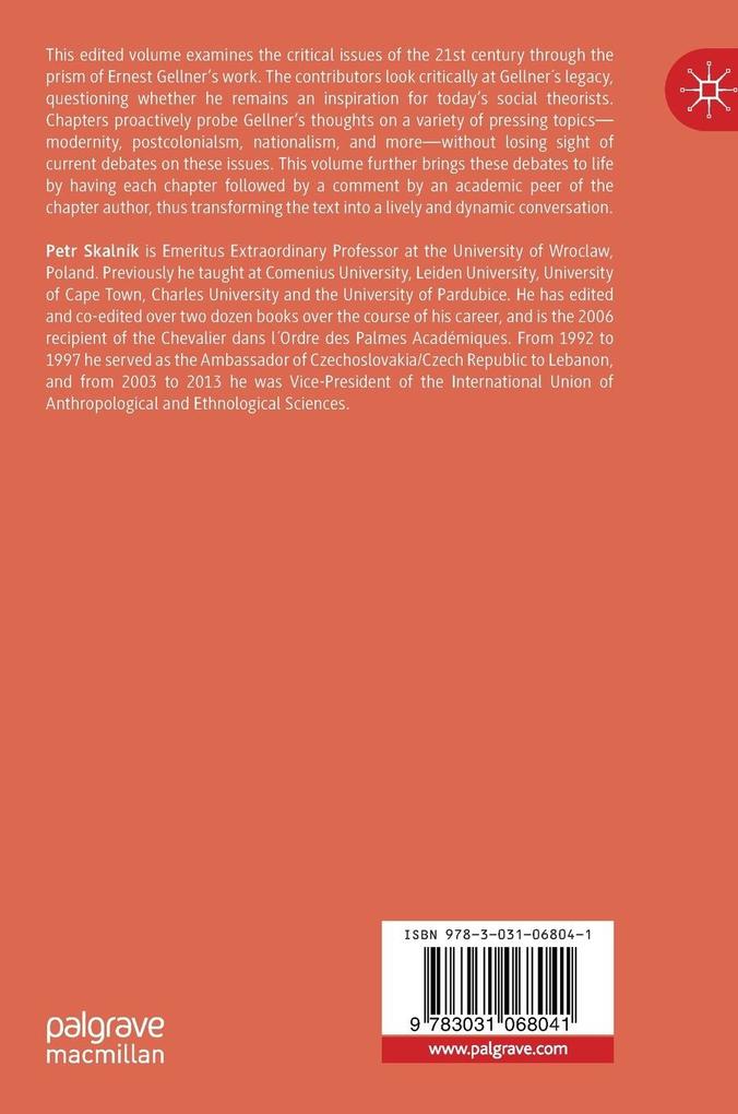 Weitere Ansicht: Ernest Gellner's Legacy and Social Theory Today