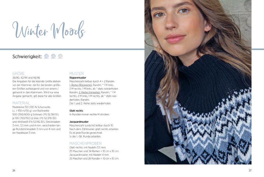 Weitere Ansicht: Norweger mit Rundpassen stricken | Babette Ulmer