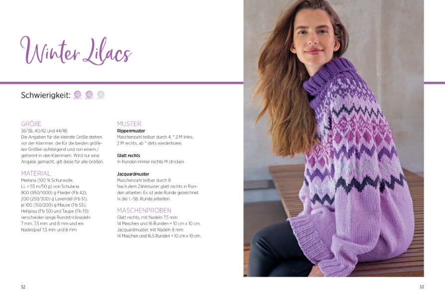 Weitere Ansicht: Norweger mit Rundpassen stricken | Babette Ulmer