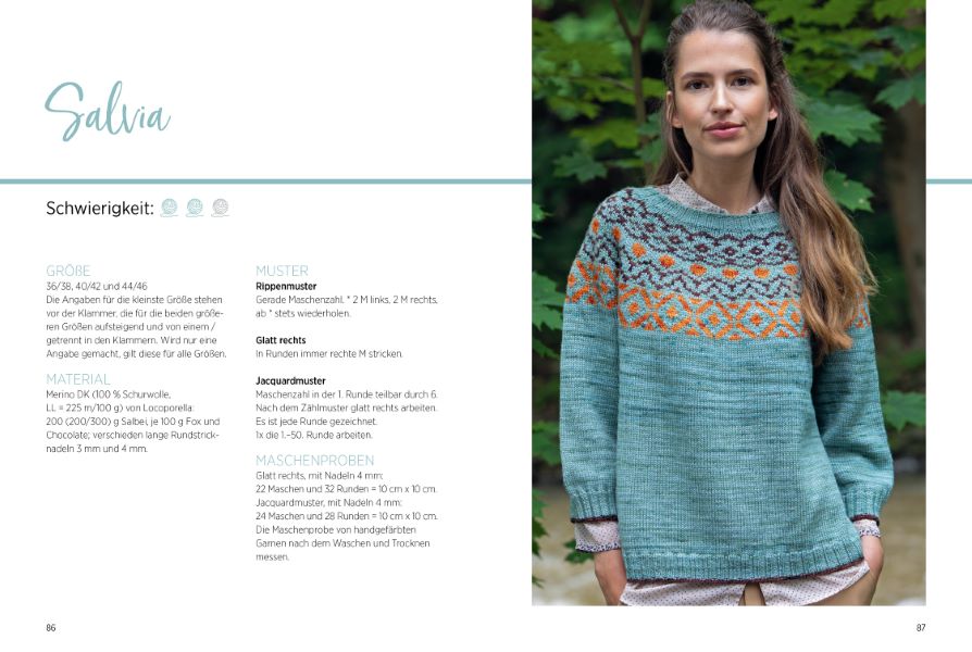 Weitere Ansicht: Norweger mit Rundpassen stricken | Babette Ulmer