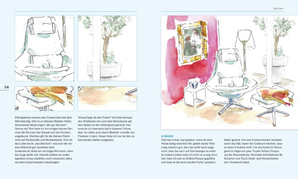 Weitere Ansicht: Home Sketching | Antje Linker-Wenzel