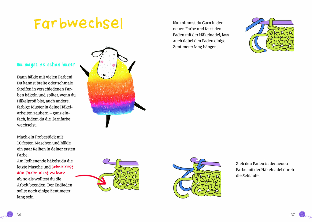 Weitere Ansicht: Mein erstes Häkelbuch | Mariella Vitale