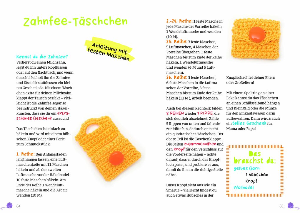 Weitere Ansicht: Mein erstes Häkelbuch | Mariella Vitale