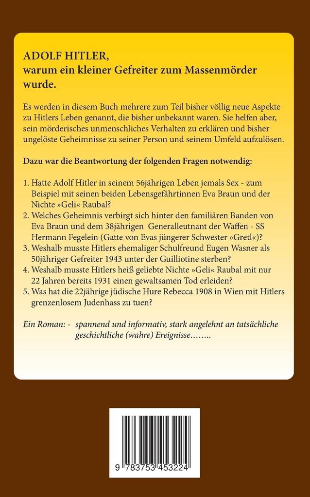 Weitere Ansicht: Adolf Hitler "Die Enttarnung" | Helmar Neubacher