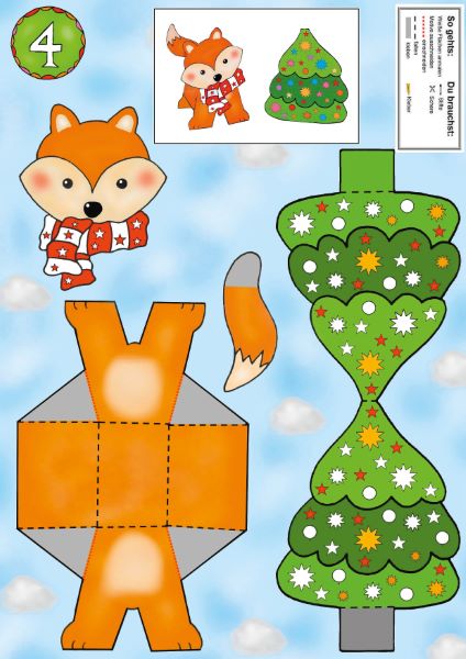Weitere Ansicht: Das Ausschneide-Bastelbuch Adventskalender | Andrea Küssner-Neubert