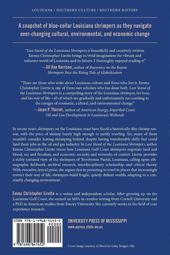 Weitere Ansicht: Last Stand of the Louisiana Shrimpers | Emma Christopher Lirette