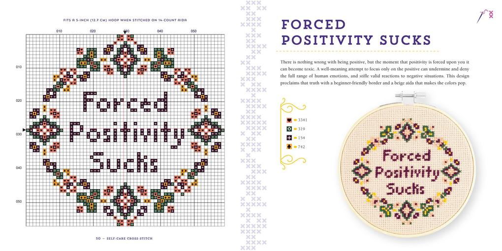 Weitere Ansicht: Self-Care Cross-Stitch | Stephanie Rohr