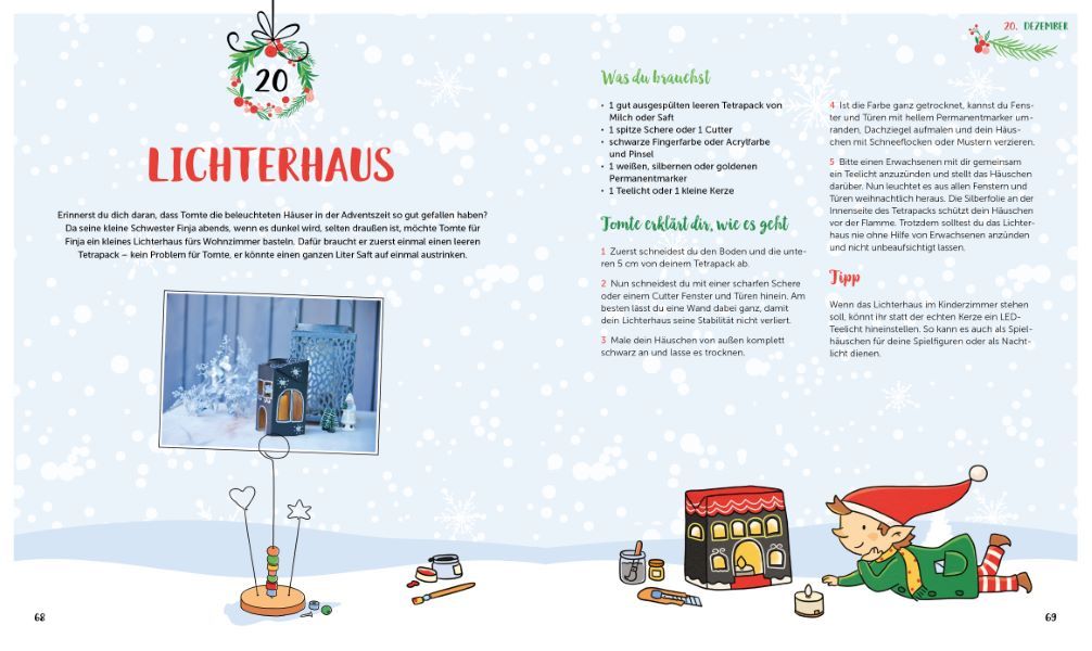 Weitere Ansicht: Mein Bastel-Adventskalender | Tatiana Morlock