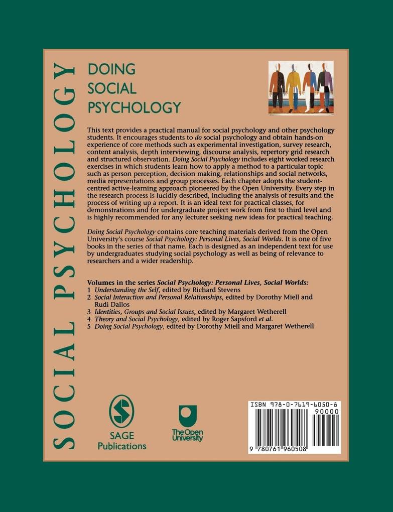 Weitere Ansicht: Doing Social Psychology