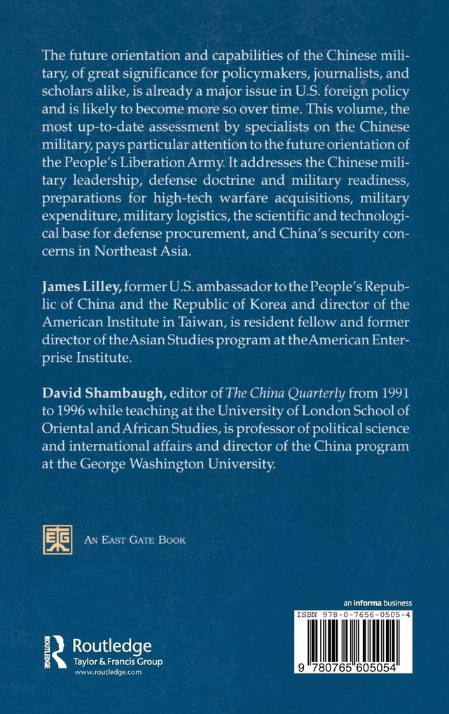 Weitere Ansicht: China's Military Faces the Future | James Lilley, David L. Shambaugh