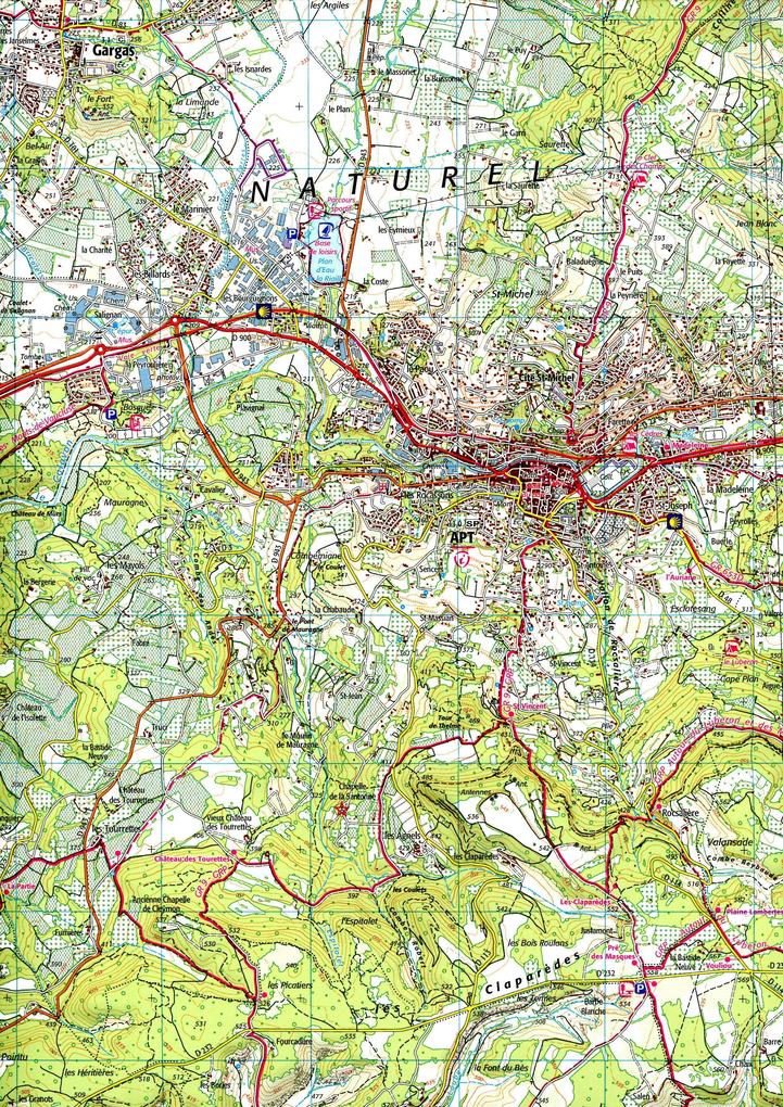 Weitere Ansicht: Apt PNR d.Luberon 1:25 000