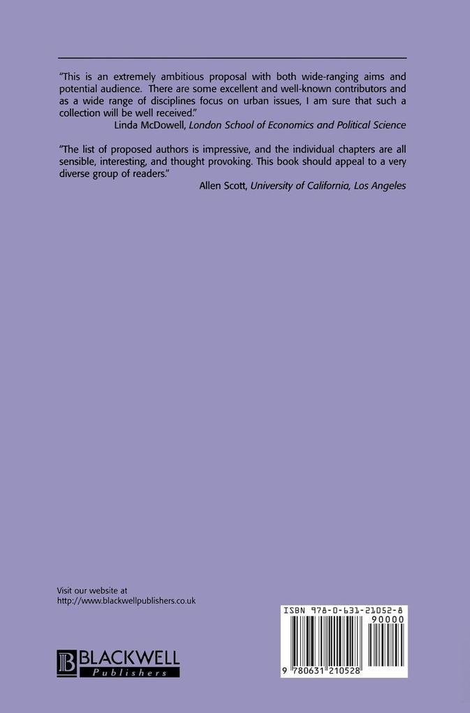 Weitere Ansicht: A Companion to the City