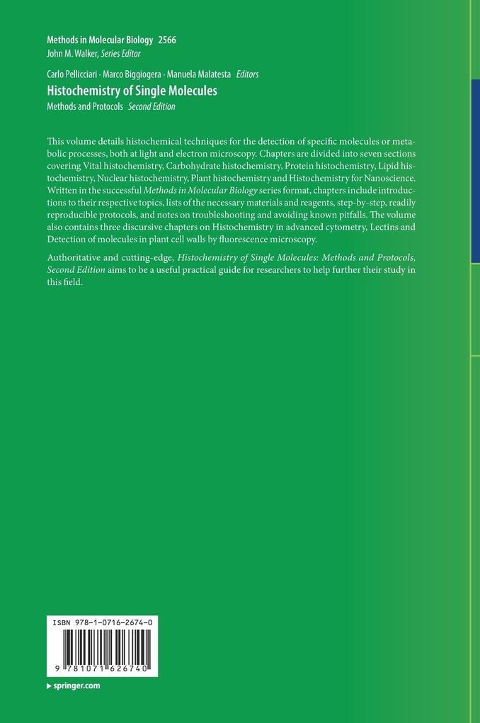 Weitere Ansicht: Histochemistry of Single Molecules