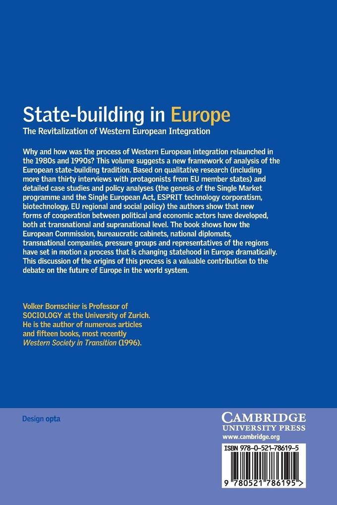 Weitere Ansicht: State-building in Europe