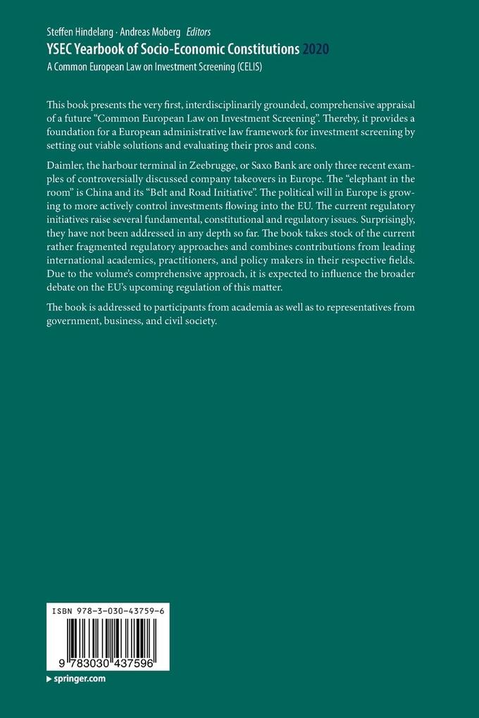 Weitere Ansicht: YSEC Yearbook of Socio-Economic Constitutions 2020