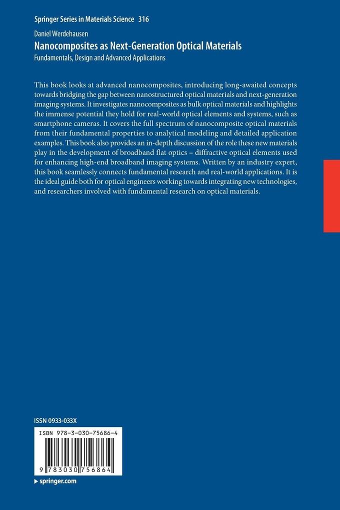 Weitere Ansicht: Nanocomposites as Next-Generation Optical Materials | Daniel Werdehausen