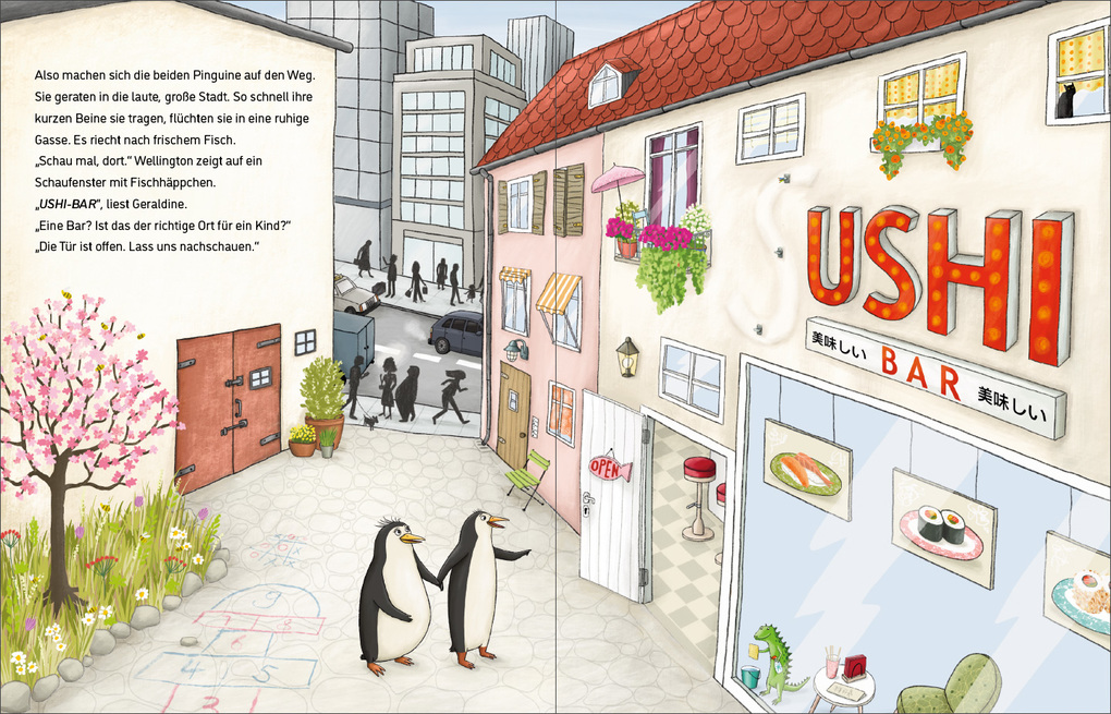 Weitere Ansicht: Pinguine in der Sushi-Bar | Anna Schindler