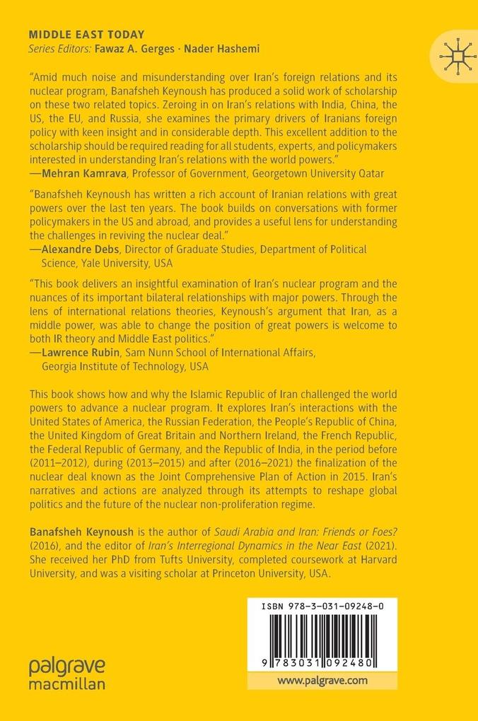 Weitere Ansicht: The World Powers and Iran | Banafsheh Keynoush