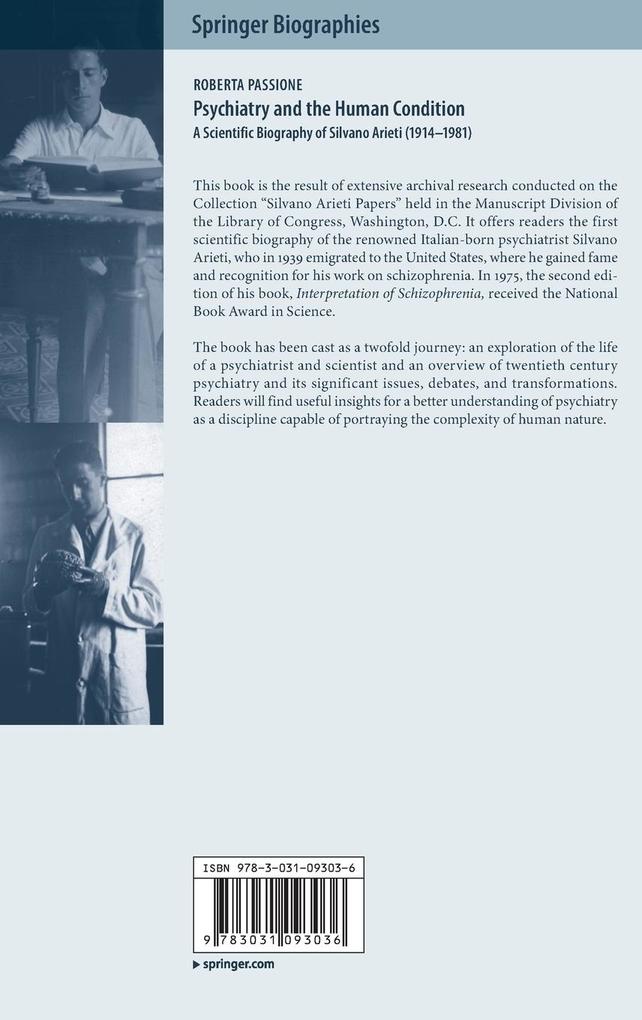 Weitere Ansicht: Psychiatry and the Human Condition | Roberta Passione