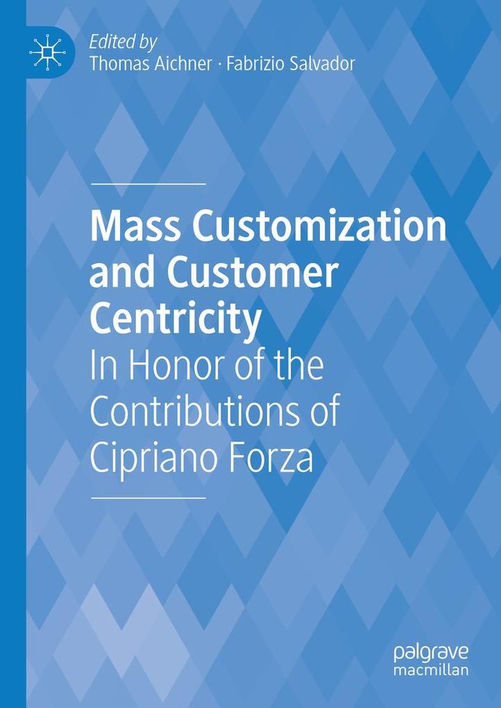 Produktbild: Mass Customization and Customer Centricity